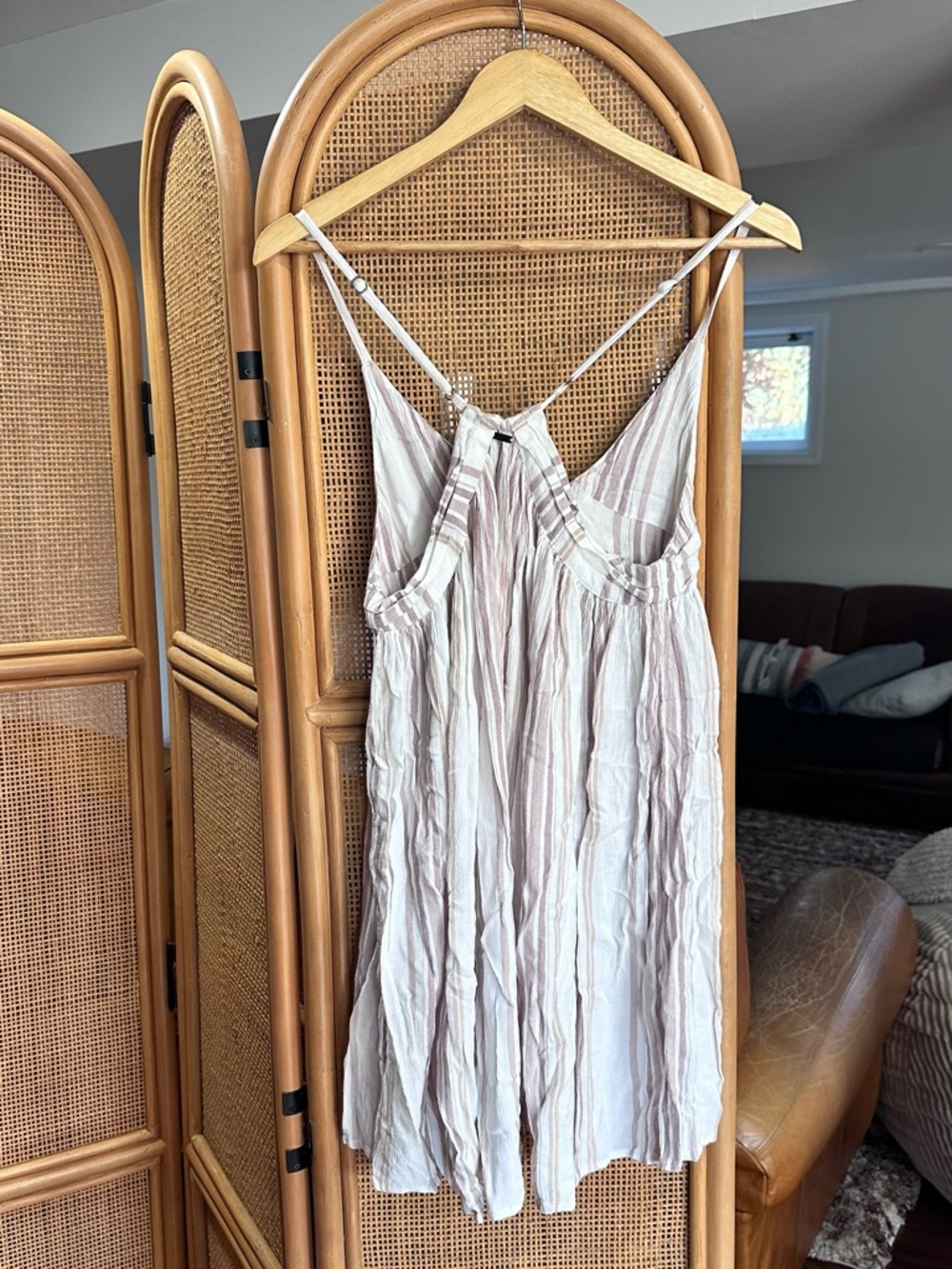 O'Neill Saltwater Solids Striped Swim Coverup - Picture 2 of 3